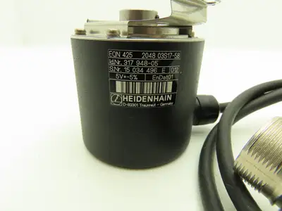 Heidenhain EQN 425 2048 03S17-58 Rotary Encoder with Cable