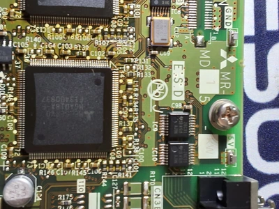 MITSUBISHI JUKI BC386A491G54 MR-MD15 CONTROL BOARD