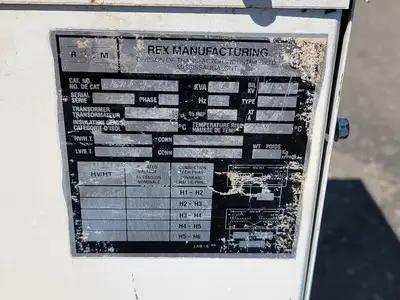 USED REX MANUFACTURING S7HK