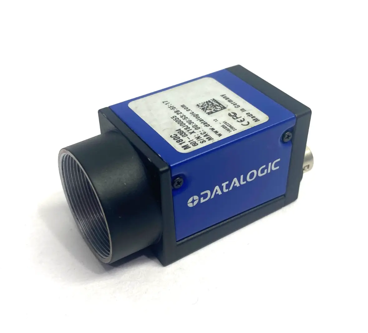 USED DATALOGIC GIG-E COLOR CAMERA 1/1.8" CCD, GLOBAL, 1628X1236 RES. 601-0384