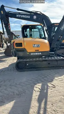 Used 2024 HYUNDAI HX85A Crawler Excavators Florida US | National Equipment Dealers #1422351