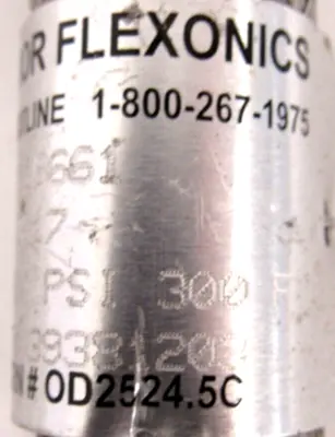 NEW SENIOR FLEXONICS 39381203 STAINLESS HOSE 3/4" 500PSI 300F