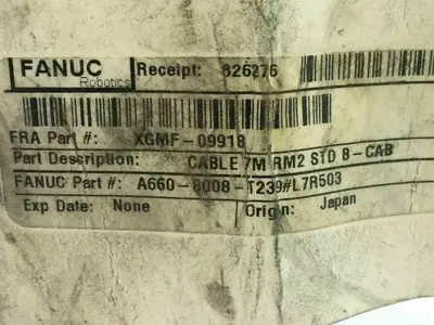 Fanuc A660-8008-T239#L7R503 Cable 7M RM2 STD B-CAB