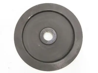 Steel Track Wheel 11.8" Dia 1.5"W Single Flanged Industrial Train Railway Cart