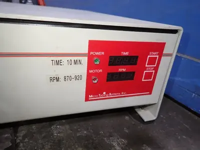 Used MICRO TYPING SYSTEMS INC 515060 Lab Centrifuges Ohio US | HGR 24 #755041