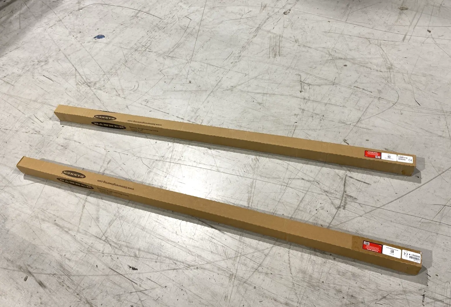 NEW BANNER ENGINEERING EZ-SCREEN LS PAIR 809590, 809591