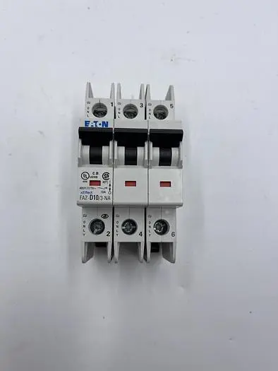 Used EATON EATON FAZ-D10/3-NA Misc Electrical & Power Parts | ND Industrial Surplus #1215205
