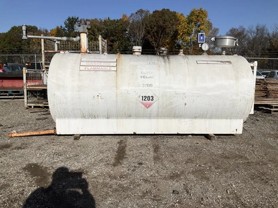 Used FIREGUARD 1000 GALLON GAS TANK Stationary Fuel Tanks Michigan US | Miedema Asset Management Group #1579229