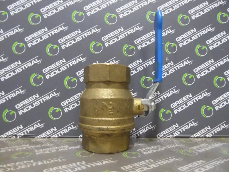 Parker MS-58 2 inch Brass Valve 600 CWP New