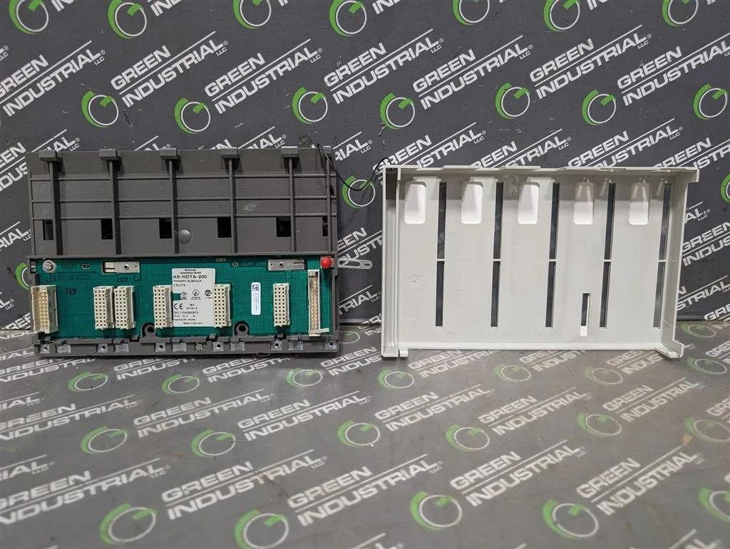 Schneider Electric AS-HDTA-200 TSX Compact 5 Slot Primary Subrack Used