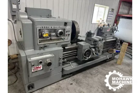 26.5" x 48" LODGE & SHIPLEY "POWERTURN 2516" ENGINE LATHE w/TAPER