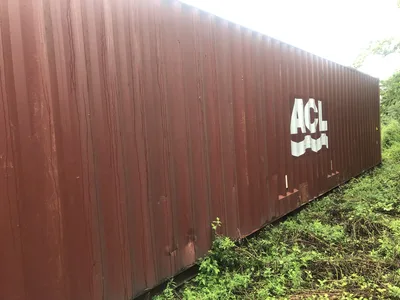 40′ High Cube Sea Container Box 9′ 6″ Portable Storage Building