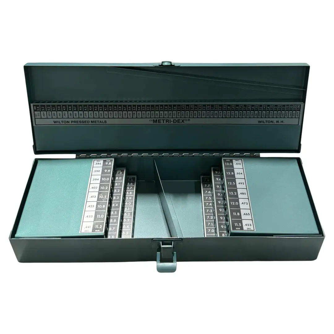 Wilton 118 Piece Metri-Dex Drill Holder Index