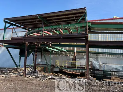 Used COMPLETE SAWMILL OPTIMIL, COMACT, COE NEWNES, USNR, MILLTECH Sawmill Circles CA | CAROLINA MACHINERY SALES #1328272