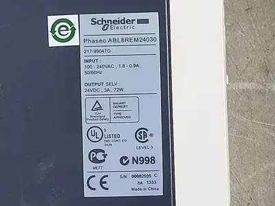 NEW SCHNEIDER ELECTRIC ABL8REM24030