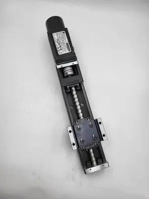 USED ALLEN-BRADLEY ALLEN BRADLEY VPL-B0631T-PJ12AA INVERTER DUTY AC SERVO MOTOR 168624 & THK SKR33 DIRECT MOTOR MOUNT