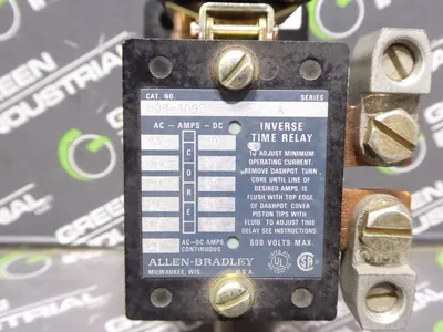 Allen Bradley 809-A09E Inverse Time Relay Module Series A 28A Used
