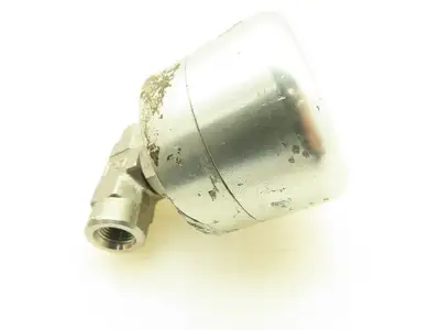 Parker 2F-V4L0-11AD-SS Series Pneumatic Inline Needle Valve 316 SS Air 1/8" Port
