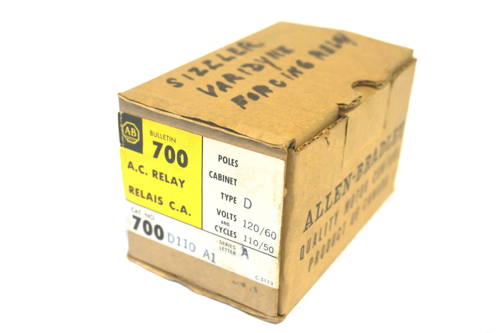 NEW ALLEN BRADLEY 700-D110A1 RELAY 700D110A1