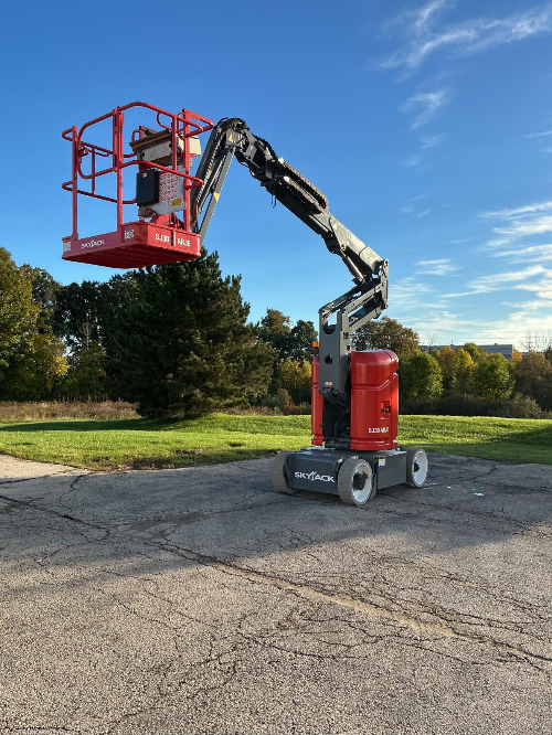Used 2017 Skyjack SJ30ARJE Articulating Boom Lifts Wisconsin US | Stack Equipment #1362081