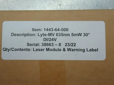 NEW GLOBAL LASER 144364000