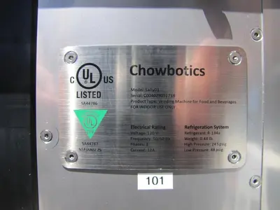 USED CHOWBOTICS SALLY01