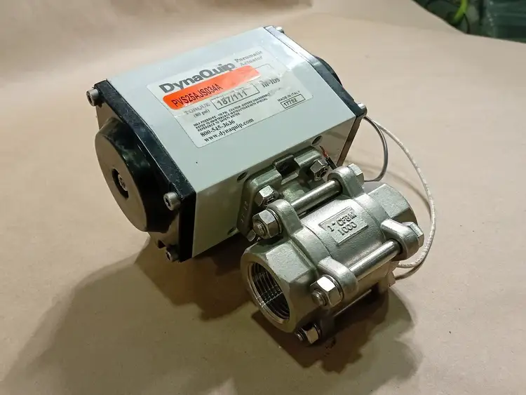 New | in-Stock DYNAQUIP PVS25AJS034A Electric Motor Driven Actuators British Columbia CA | Lenmark #255276
