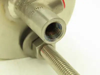 PSE Series 120 PAR 70 Stainless Steel Hot Tap Flow Sensor Flange Tie Rod 3/4"NPT