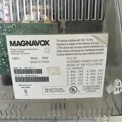 MAGNAVOX 13MT1533'17