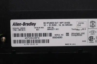 AB Allen-Bradley 1756-OB16E Module Series A STOCK 5339A