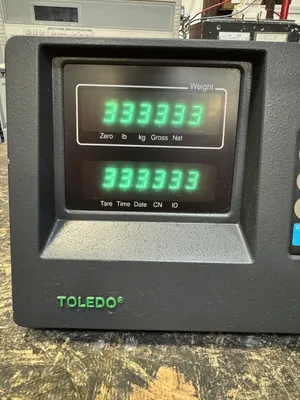 TOLEDO SCALE 8142 OPERATOR PANEL Excellent Condition @2D