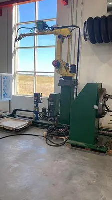 2004 Welding plant with FANUC robot
