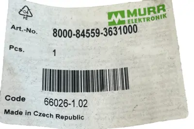 NEW MURRELEKTRONIK 8000-84559-3631000 CABLE 8000845593631000