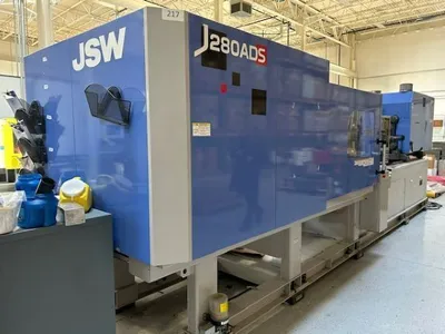 2015 JSW J280AD-890H Injection Molding Horizontal/Vertical | Machinery Network (4)
