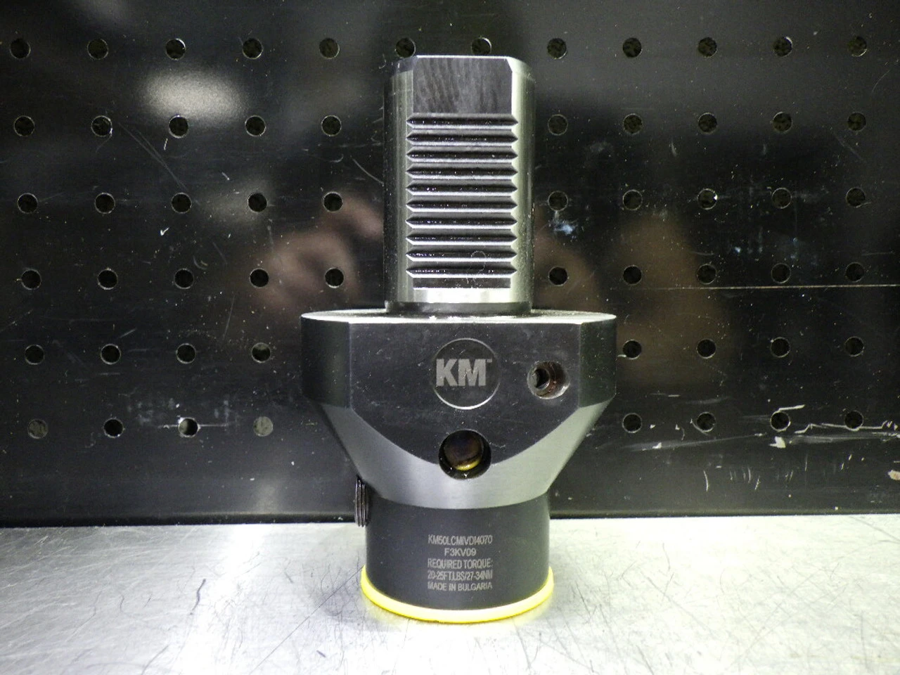 Kennametal VDI40 To KM50 Modular Tool Adapter 70mm Pro KM50LCMIVDI4070 (LOC3371)