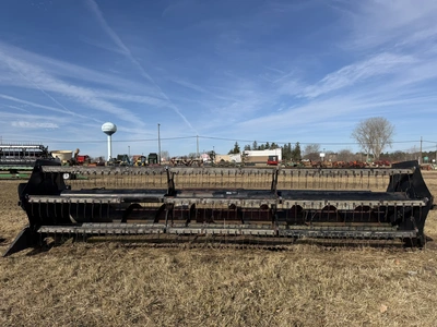 (1) Allis-Chalmers, 20' grain head with steel tines, for parts or repair only, S/N NE-03115N.
