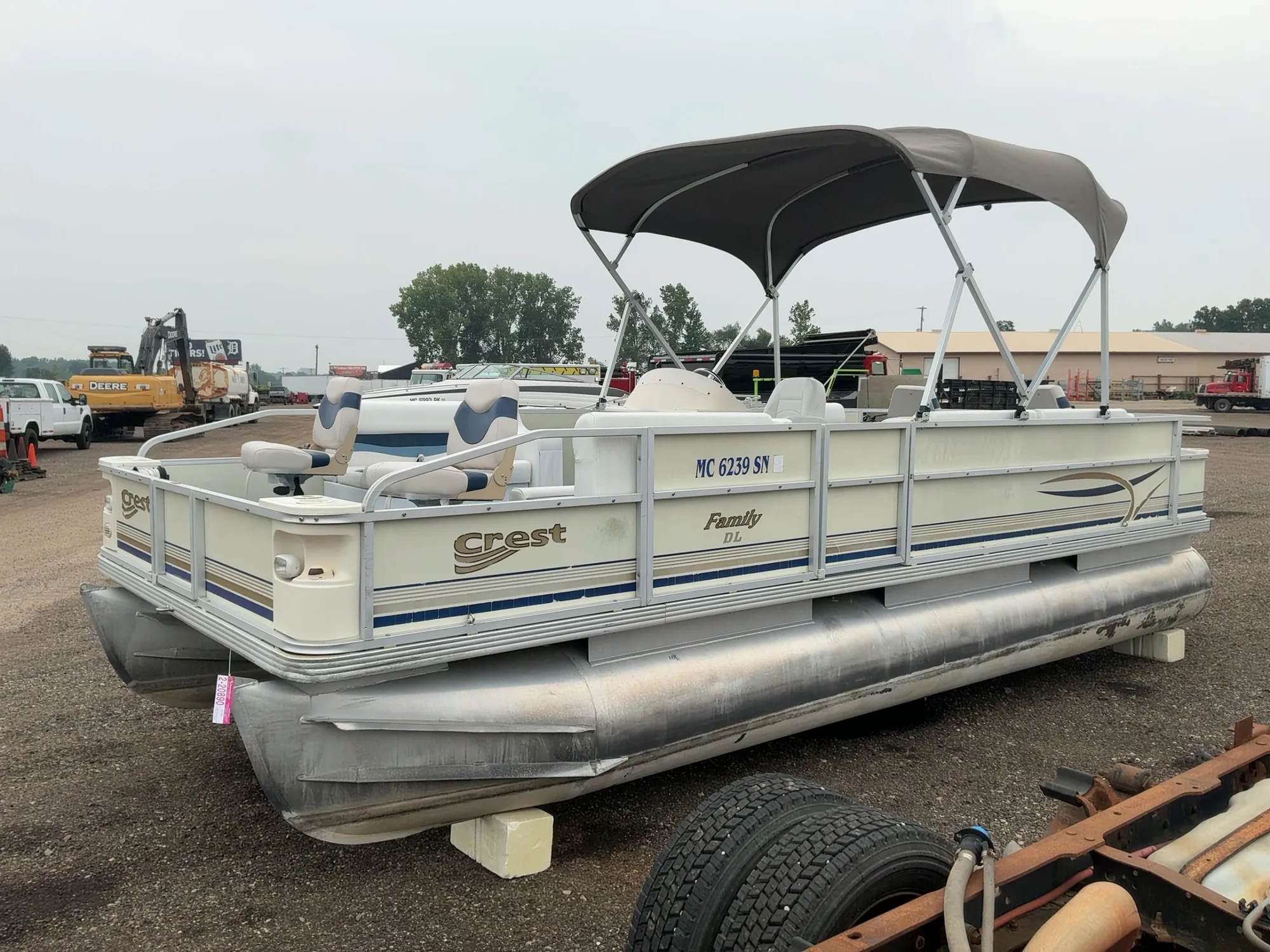 Used 2003 CREST 22/24 OB FAMILY DL Boats (Misc) Michigan US | Miedema Asset Management Group #1320433