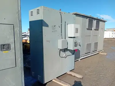 600 Amp 4160 Volts disconnect with capacitor and overload relay protection