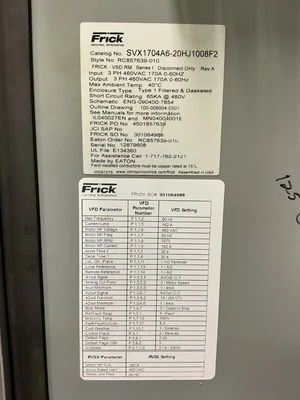 EATON / FRICK SVX1704A6-20HJ1008F2 General Purpose AC Drives | Equipment Recovery Corp. (15)