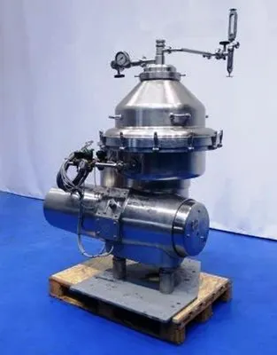 Alfa-Laval MRPX 214 TGV-44 warm milk separator, 316SS.