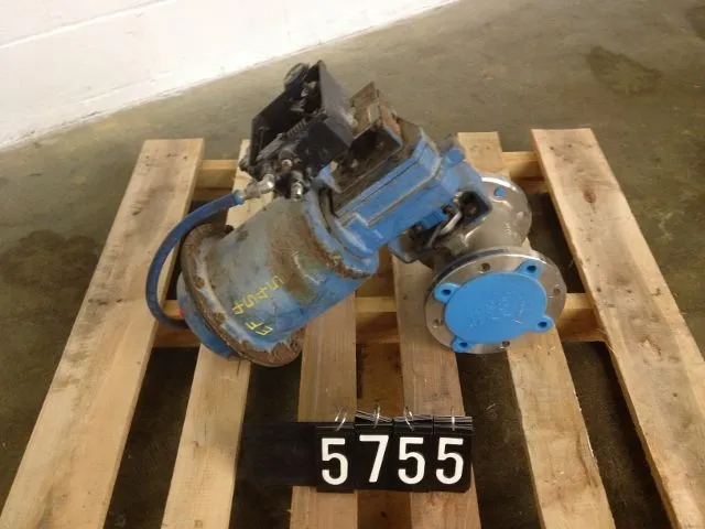 Neles Jamesbury  4"-150 V-Ball Control Valve