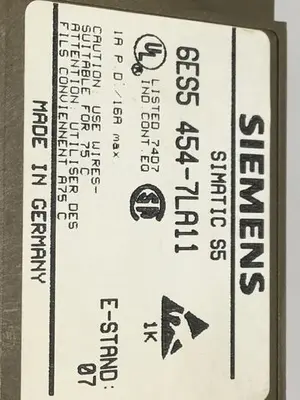 USED SIEMENS 6ES5 454-7LA11