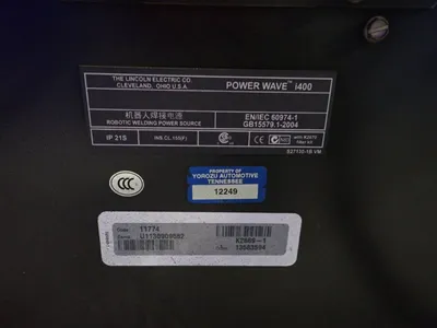 USED LINCOLN ELECTRIC POWER WAVE I400