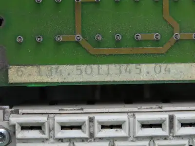 Intermas 6.134.5011345.04 CPU Slot Rack Chassis Gravure Cylinder HELL Engraving
