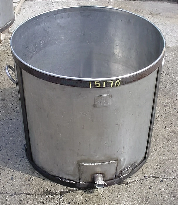 Used 90 GALLON MIXING TANK 90 GALLON Stainless Steel Tanks New Jersey US | Champion Trading Corporation #424593