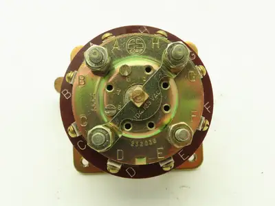 Electro Switch 23203G Rotary Switch 2-Position On/Off 10A 125VAC