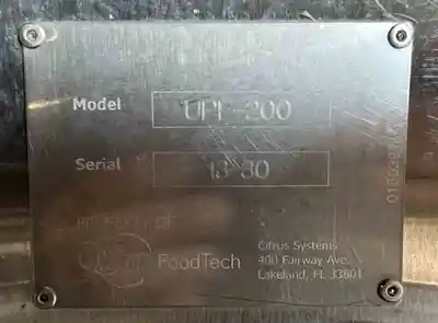 USED JBT CORP. UPF-200
