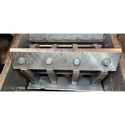 Used 10HP Industrial Plastic Granulator Knife Shredder - 8" dia. X 16W