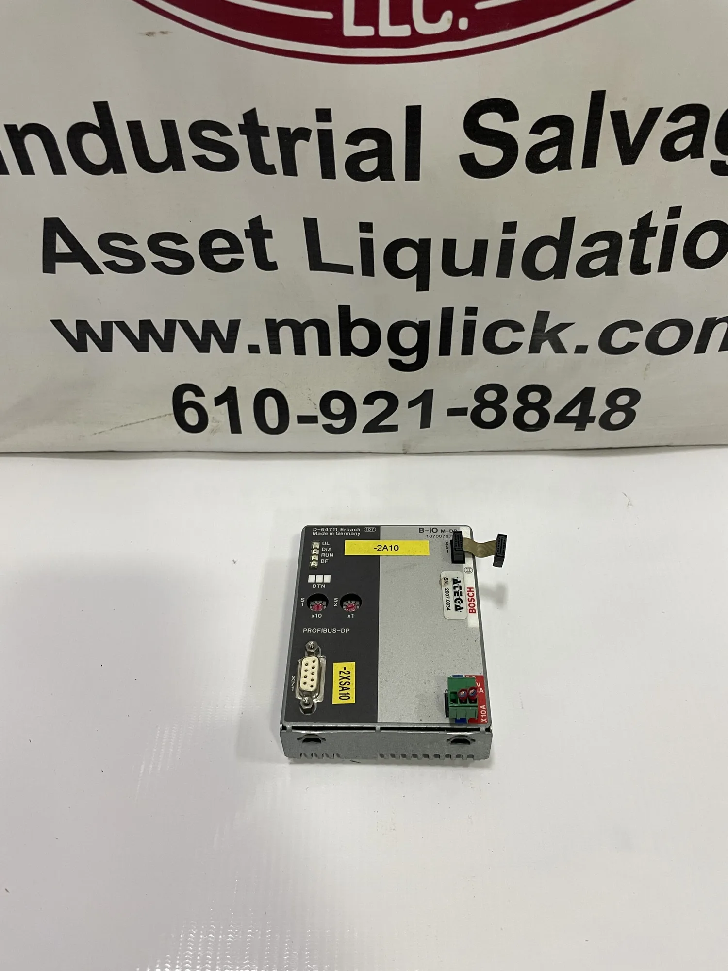 Bosch PROFIBUS-DP B-IO PLC Bus Interface / Network Connection Module 1070079751