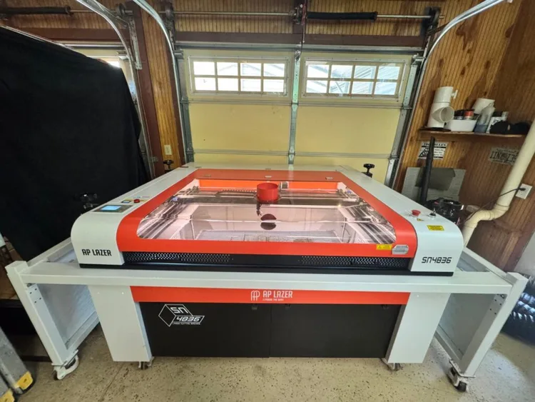Used 2021 AP LAZER SN4836DLR Engravers Alabama US | The Equipment Hub #1445004